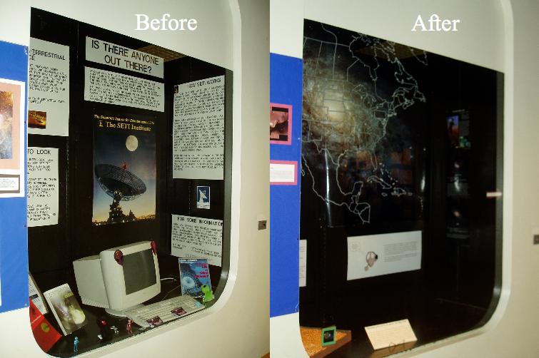 SETI/galaxy display